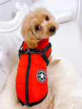 Dog Winter Waterproof Jacket With Harness