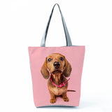 Cute Dog  Casual Tote Bag