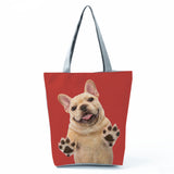 Cute Dog  Casual Tote Bag