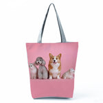 Cute Dog  Casual Tote Bag