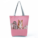 Cute Dog  Casual Tote Bag