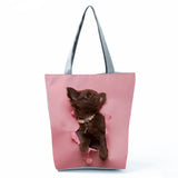 Cute Dog  Casual Tote Bag