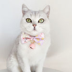 Cherry Blossoms Cats Collar With Bell