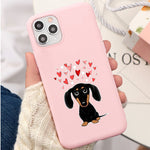 I Love Dachshunds iPhone Case