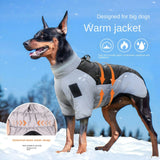 XL-6XL Winter Waterproof Big Dog Jacket Coat