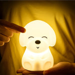 Dog LED Night Light Touch Sensor with Remote