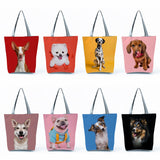 Cute Dog  Casual Tote Bag