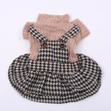 Dog Cat Dress Sweater Strap