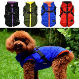 Waterproof Dog Vest With Harness