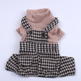 Dog Cat Dress Sweater Strap