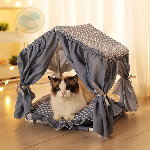 Cute Cat Bed Tent House
