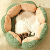 Comfort Winter Warm Soft Cat Bed W