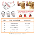 Adjustable Breathable Anti Bark Pet Mouth Mask Cover