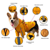 Waterproof Dog Raincoat for Small Dogs