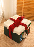 Christmas gift box shaped pet nest