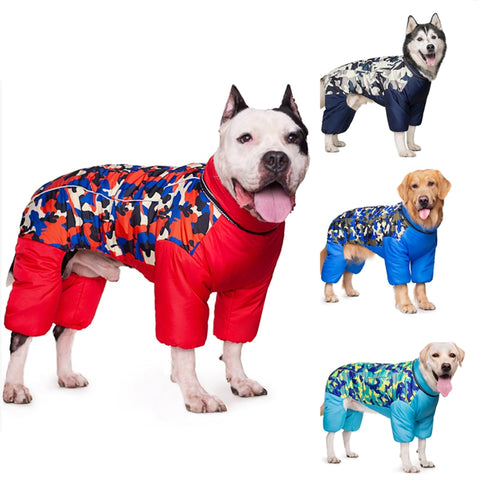 Waterproof Big Dog Jacket Vest