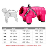 Waterproof  Warm Dog Jacket