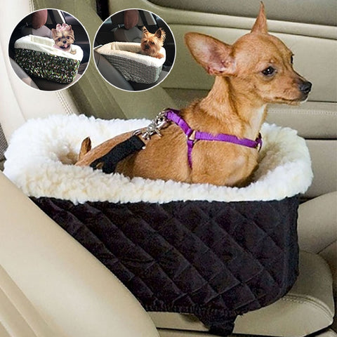 Vehicle Armrest Box Pet Carrier