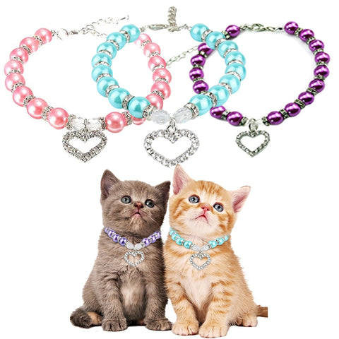 Dog Cat Pearl Necklace