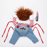 Dogs Chucky Halloween Costume