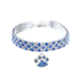 Pets Shiny Crystal Elastic Collars