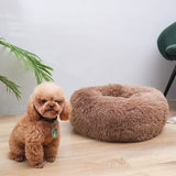 Round Long-haired Pet Mat Suitable for Cats and Dogs