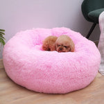 Round Long-haired Pet Mat Suitable for Cats and Dogs