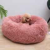 Round Long-haired Pet Mat Suitable for Cats and Dogs