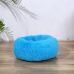 Round Long-haired Pet Mat Suitable for Cats and Dogs