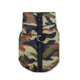 Waterproof Warm Camouflage Vest For Small Dogs