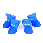 4pcs/Set Waterproof Pet Shoes