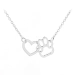 Pet Paw Footprint Necklaces