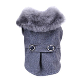 Luxury Winter Outfits Dog Denim Coat