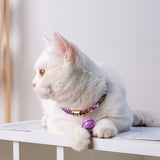 Cat Collar With Bell Charm Necklace