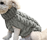 Winter Knitted Dog Clothes