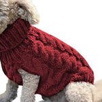 Winter Knitted Dog Clothes