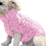 Winter Knitted Dog Clothes