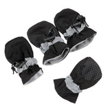 4pcs Soft-soled Dog Shoes Waterproof