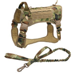 Tactical Dog Harness Vest Military K9 For Medium Large Dogs