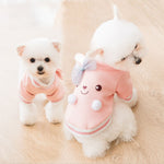 Cartoon Dog Winter Hoodie