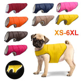 Winter Reflective Fleece Pet Jacket