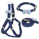 Dog Harness Leash Collar Set