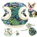 Soft Padded Mesh Harness Vest Leash