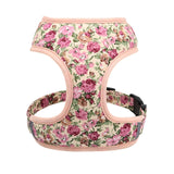 Printed flower Mesh Dog Harness Leash set