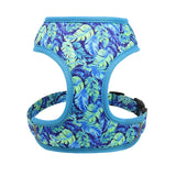 Printed flower Mesh Dog Harness Leash set