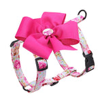 Pretty Flower Dog Harness Nylon Vest Harnesses