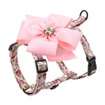 Pretty Flower Dog Harness Nylon Vest Harnesses