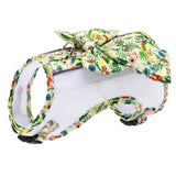 Printed Nylon Dog Harness And Leash Set Breathable Mesh