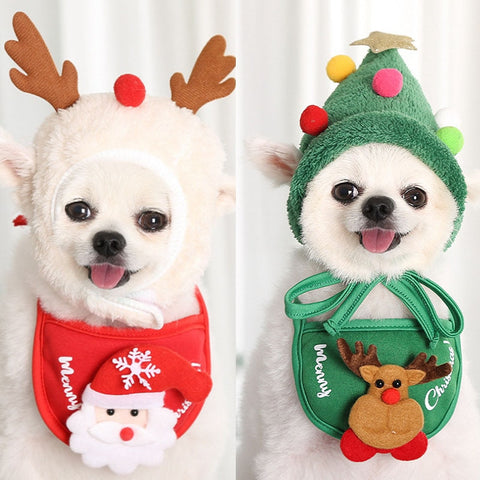 Christmas Dog Clothes Hat