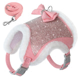 Bling Rhinestones Harness For Small Dogs